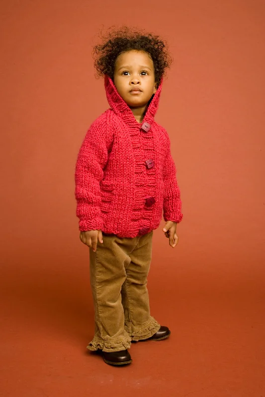 Knit Child's Raglan Cardigan Pattern (Knit) - Version 2 Stretchy Elastic Breathable