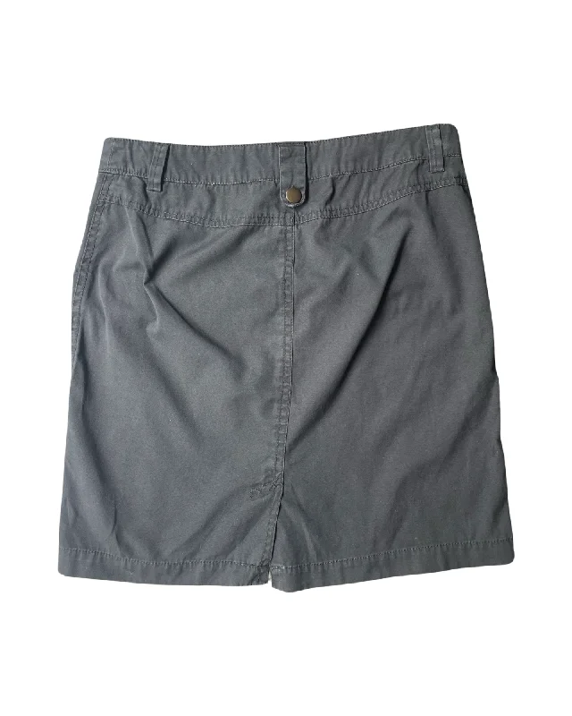 Vintage Y2K Cargo Skirt silk skirt smooth