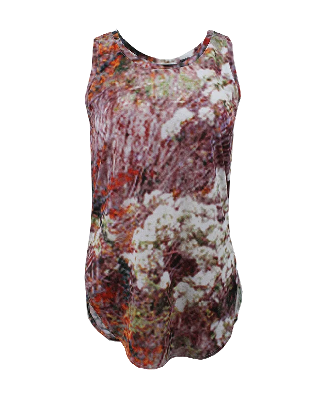 Printed Tank low neck tank