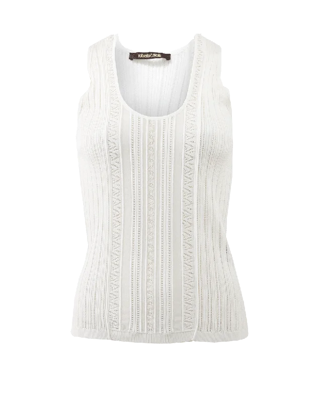 Scoop Neck Tank mint tank top