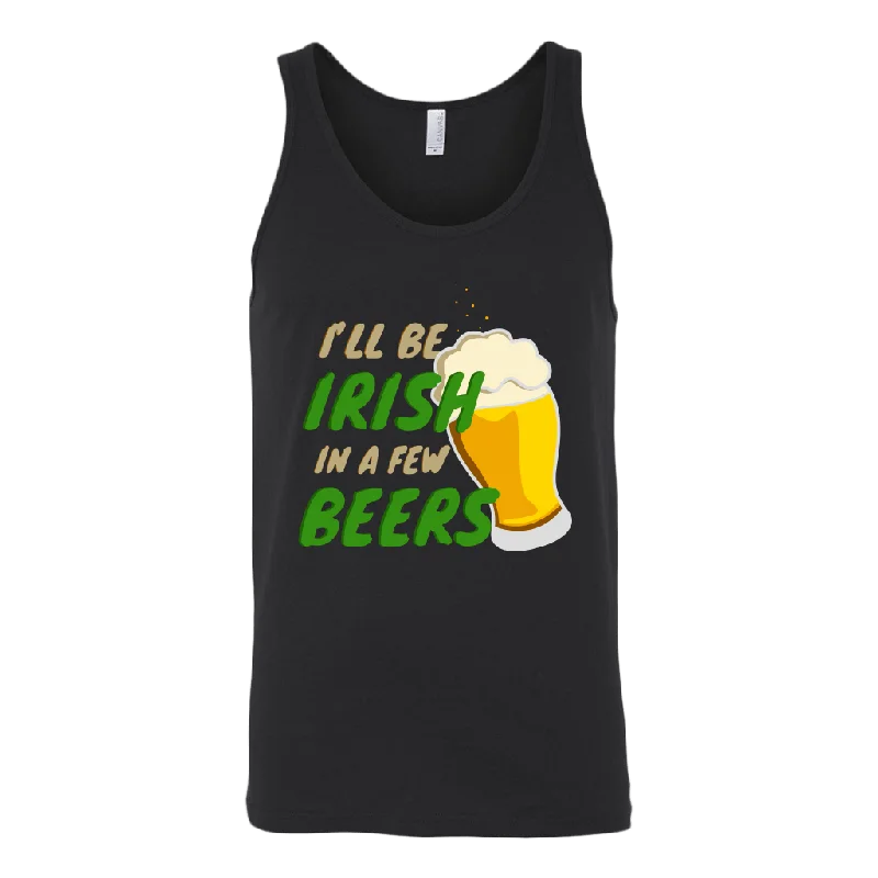 I'll Be Irish In A Few Beers St. Patrick's Day Tank Top vibrant tank top