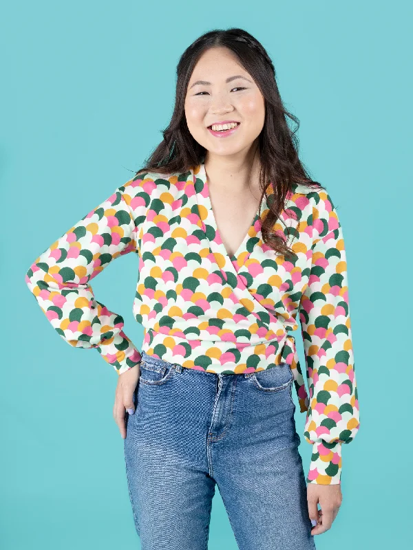 Tilly and the Buttons Pearl Cardigan Mesh Blend Leather Blend Suede Blend