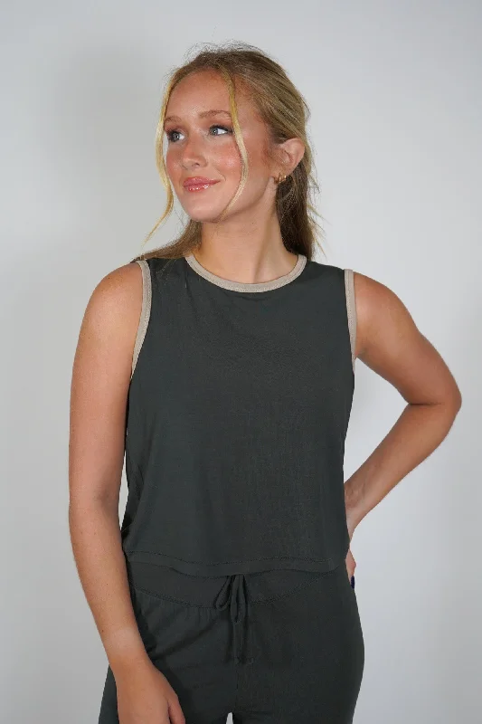 Warmer Days Tank floral tank top