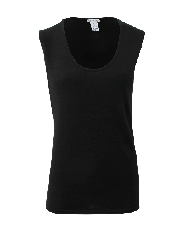 Jewel Neck Tank cute tank top