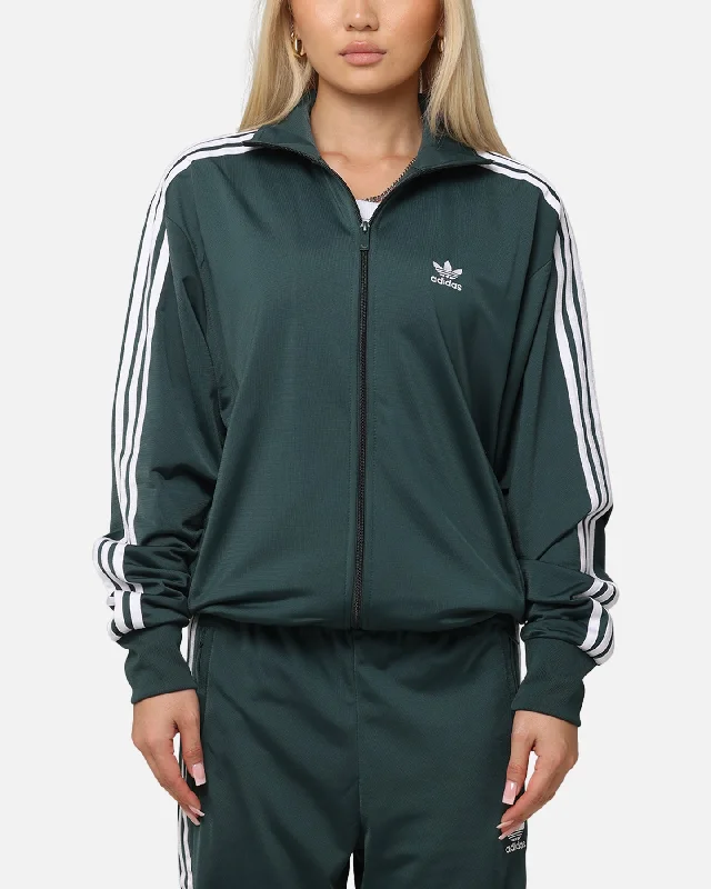 Adidas Firebird Track Jacket Mineral Green Trench Coat Raincoat Waterproof Jacket