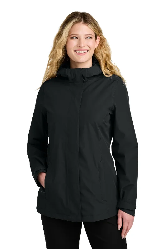 Custom Embroidered - Port Authority® Women's C-FREE® Rain Jacket L714 Cotton Fabric Linen Fabric Terry Fabric