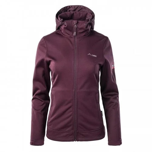 Elbrus Womens/Ladies Ifaro Soft Shell Jacket Zippered Jacket Buttoned Jacket Snapped Jacket