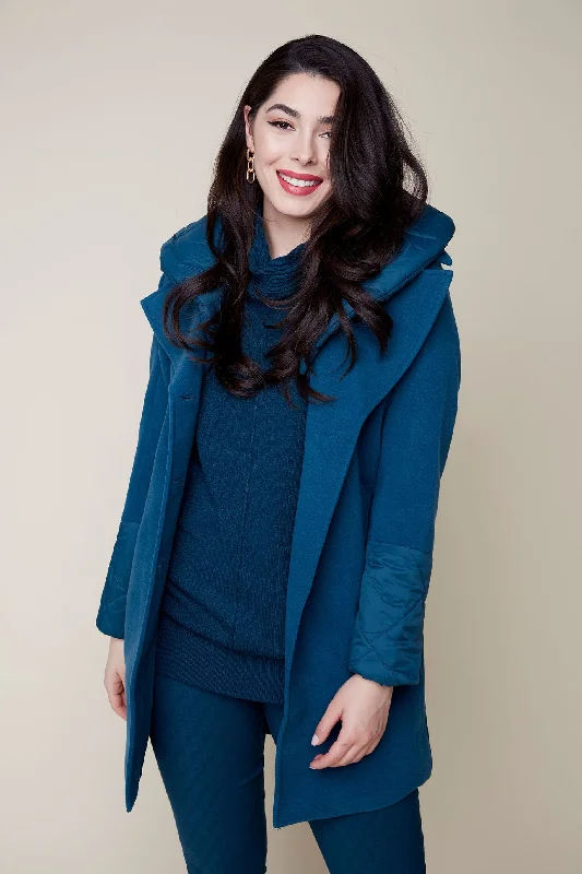 50% OFF - Renuar Woven Jacket R3857L-E2188-807 Lagoon Rayon Fabric Velvet Fabric Corduroy Fabric