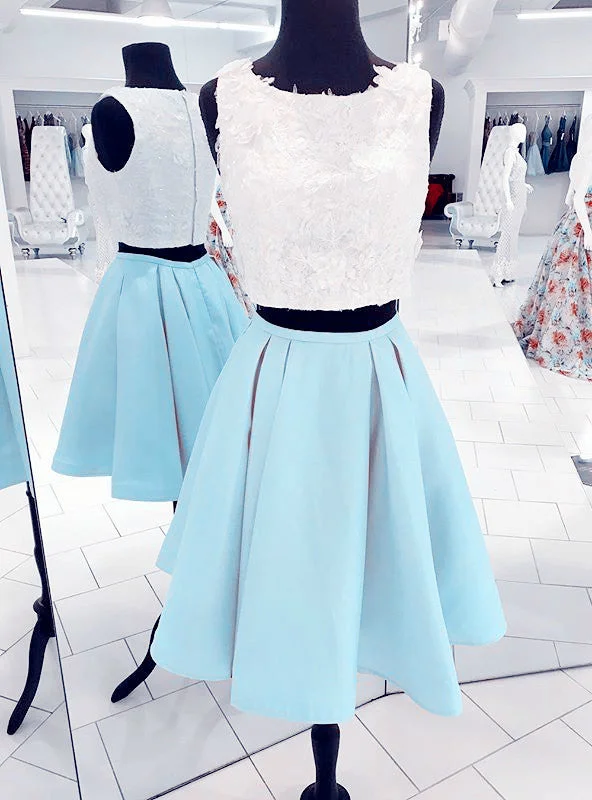 Cute Two Piece Homecoming Dresses Swing Party Dresses Tunics Sophisticated sleek