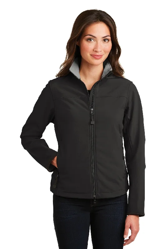 Custom Embroidered - Port Authority® Women's Glacier® Soft Shell Jacket.  L790 Jacket Blazer Coat