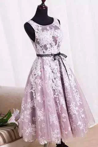 White Homecoming Dress Lace Short Prom Dress Tulle Homecoming Gowns Ball Gown Party Dress A-Line Day Work