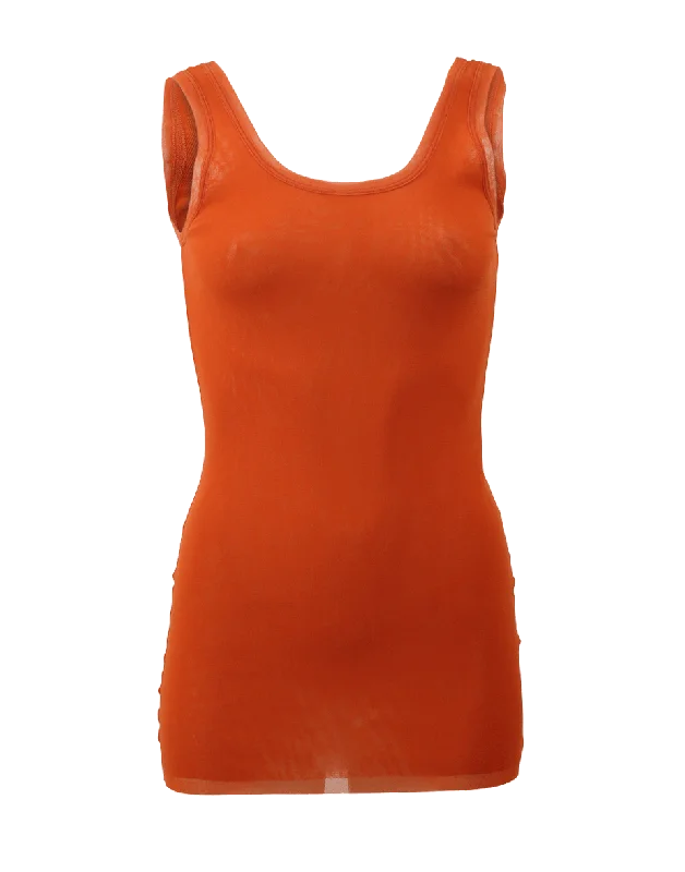 Solid Tank layering tank top