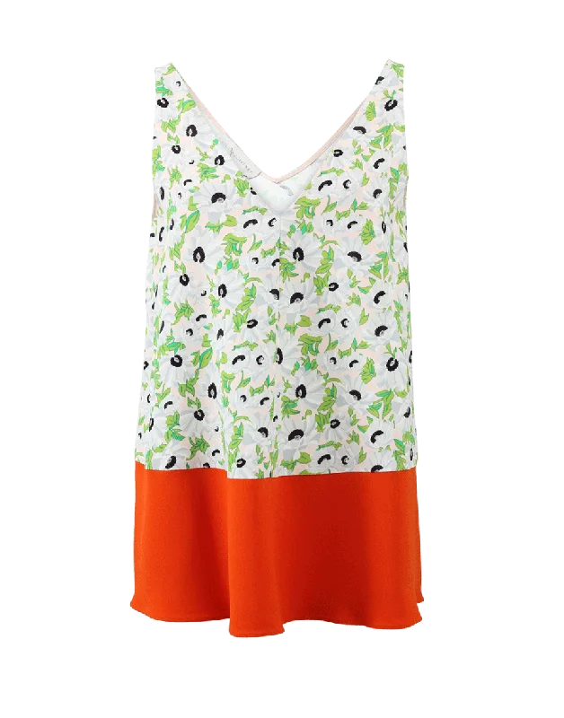 Marie Tank Blouse layering tank top