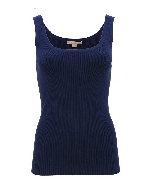 Stretch Viscose Tank one shoulder tank