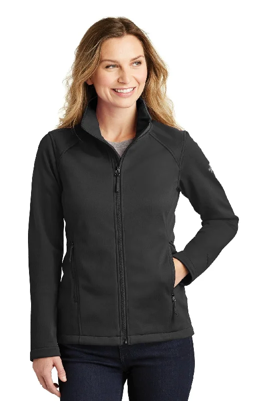Custom Embroidered - The North Face ® Women's Ridgewall Soft Shell Jacket. NF0A3LGY Wool Fabric Cashmere Fabric Tweed Fabric