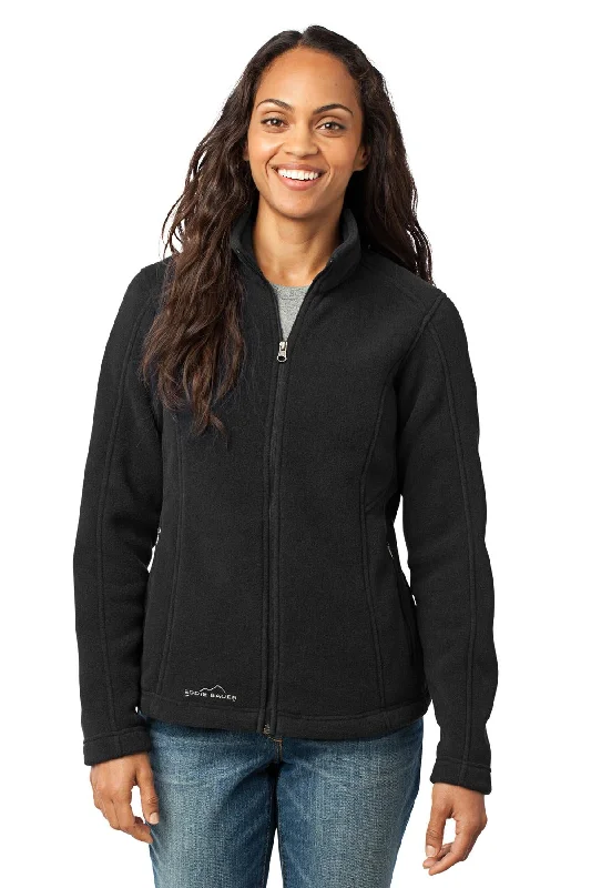 Custom Embroidered - Eddie Bauer® - Ladies Full-Zip Fleece Jacket. EB201 Appliqued Jacket Beaded Jacket Sequined Jacket