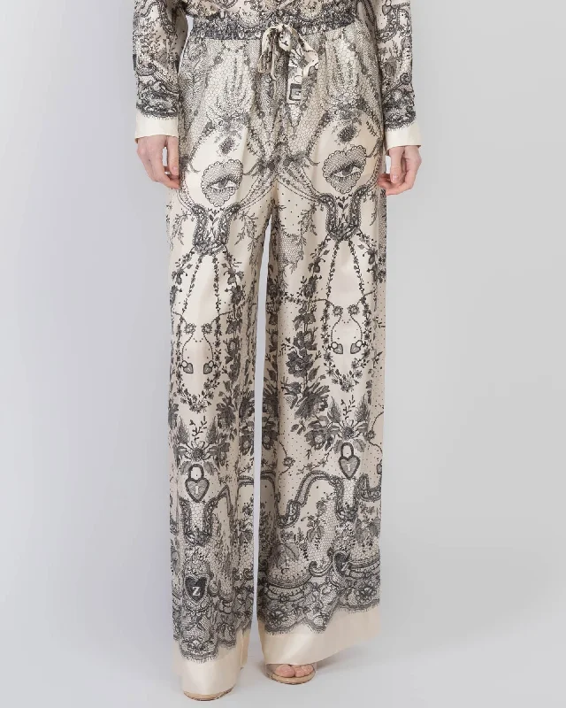 Crush Draw Pants High-Waist Jogger Pants