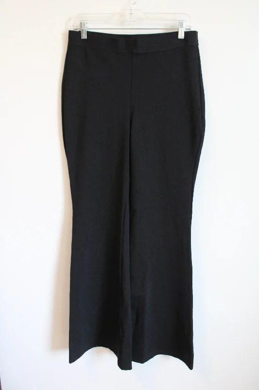 Express Columnist Black Stretch Pants | L Comfortable Jogger Trousers