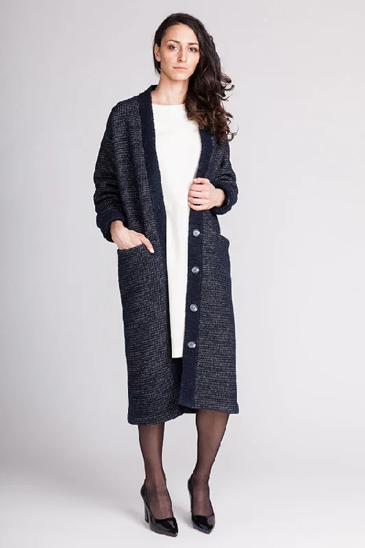 Named Esme Maxi Cardigan Faux Fur Fabric Real Fur Fabric Shearling Fabric
