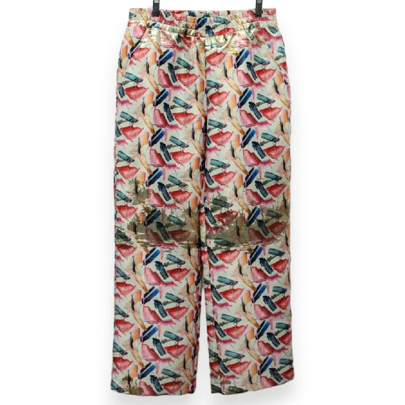 A Colorful Jacquard Pants Comfortable Denim Leggings