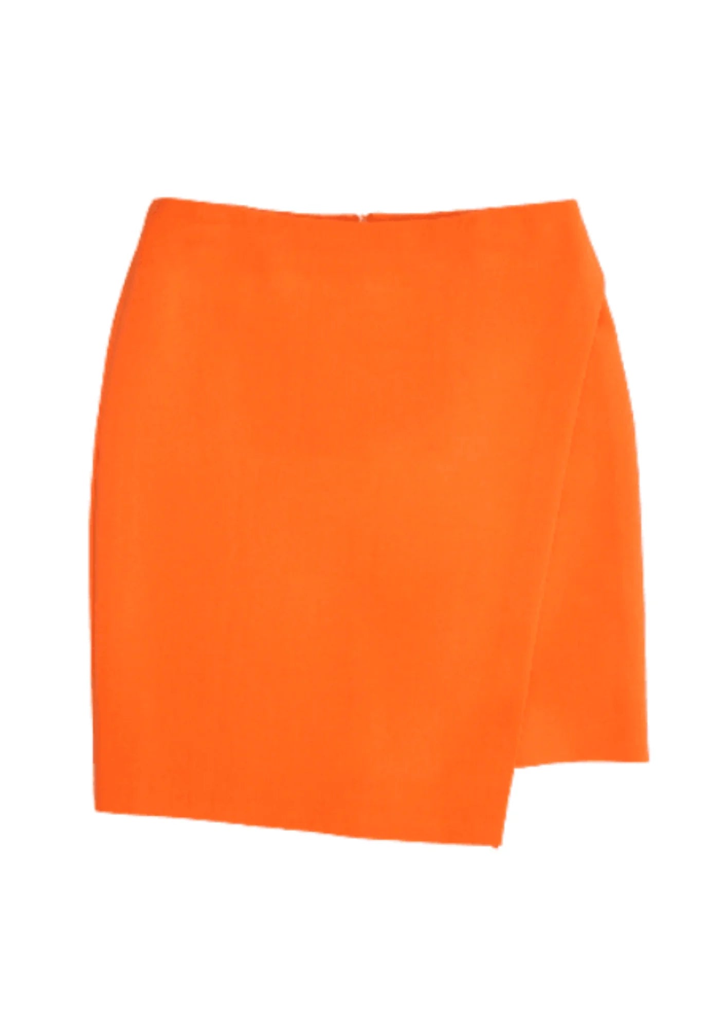 APRICOT STRAIGHT WRAP SKIRT wool skirt warm