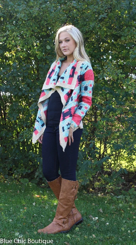 Fire Side Cardigan Soft Cozy Warm