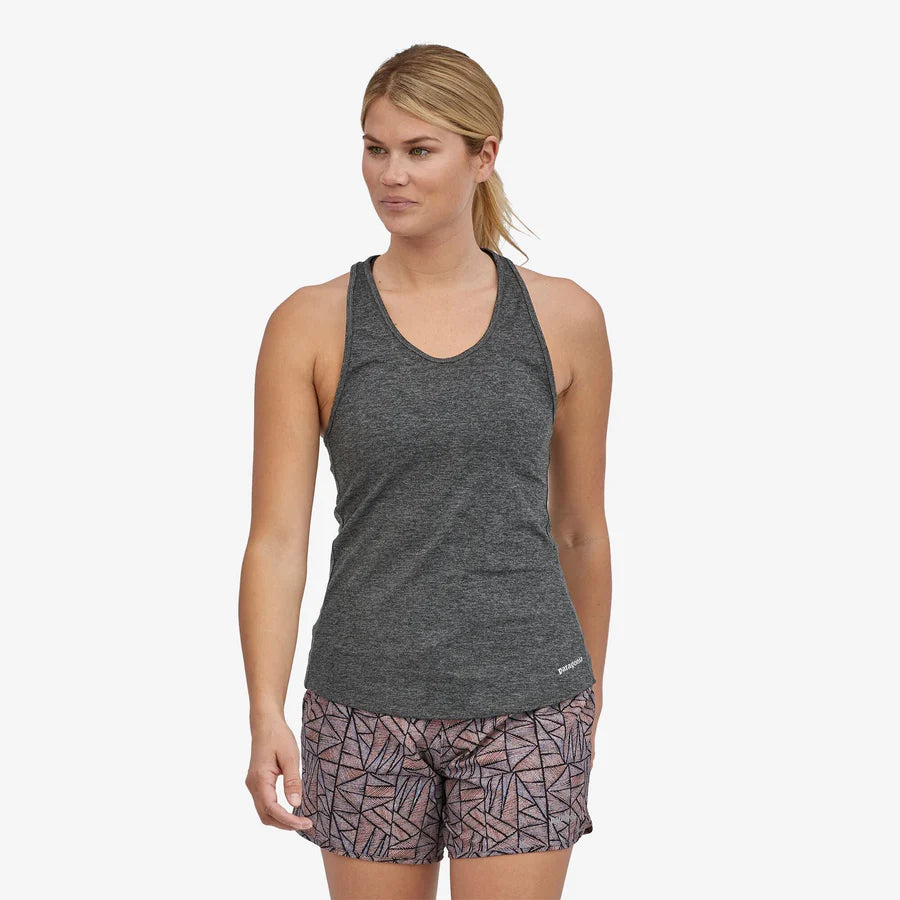 Patagonia Seabrook Run Tank (Women's) Forge Grey fitness tank top