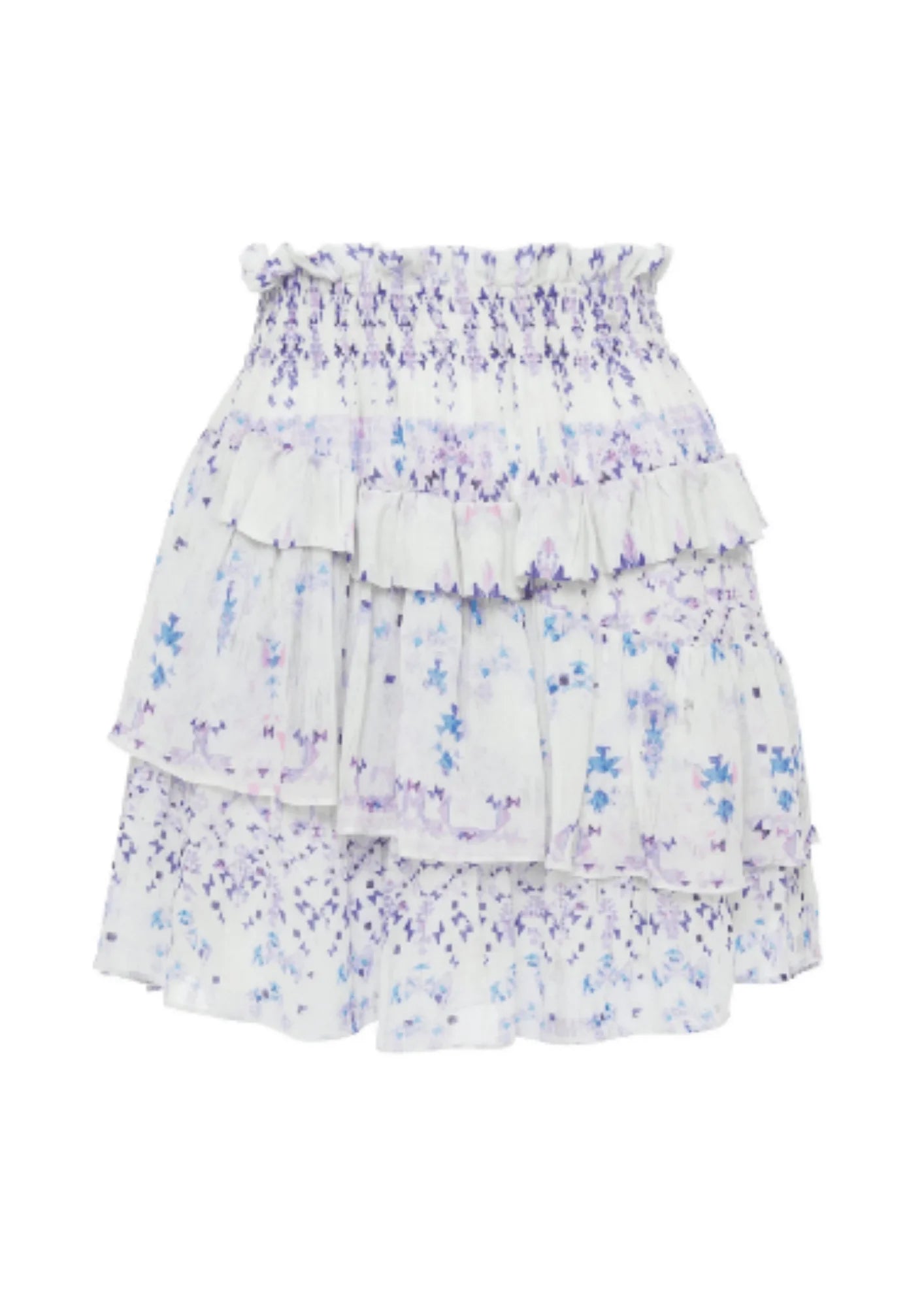 PRINTED MINI SKIRT lightweight skirt design