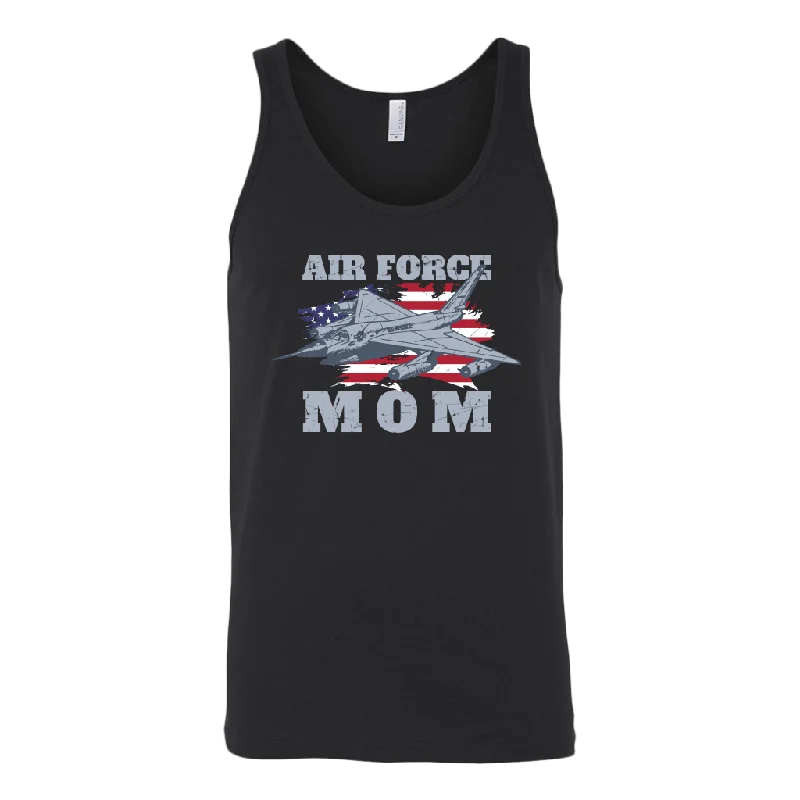 Air Force Mom Tank Top grey tank top