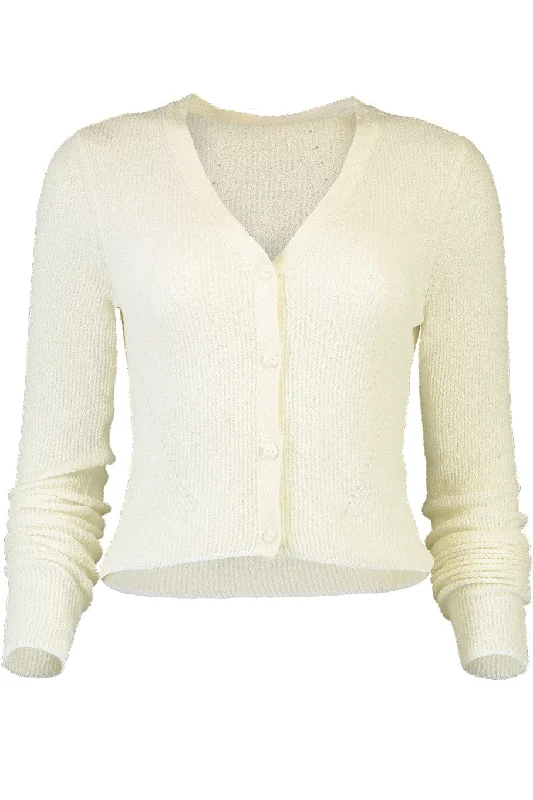 Soleil Cardigan Spandex Rayon Corduroy