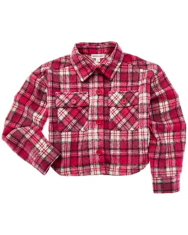 Design History Shirt Jacket Front Pockets Side Pockets Patch Pockets