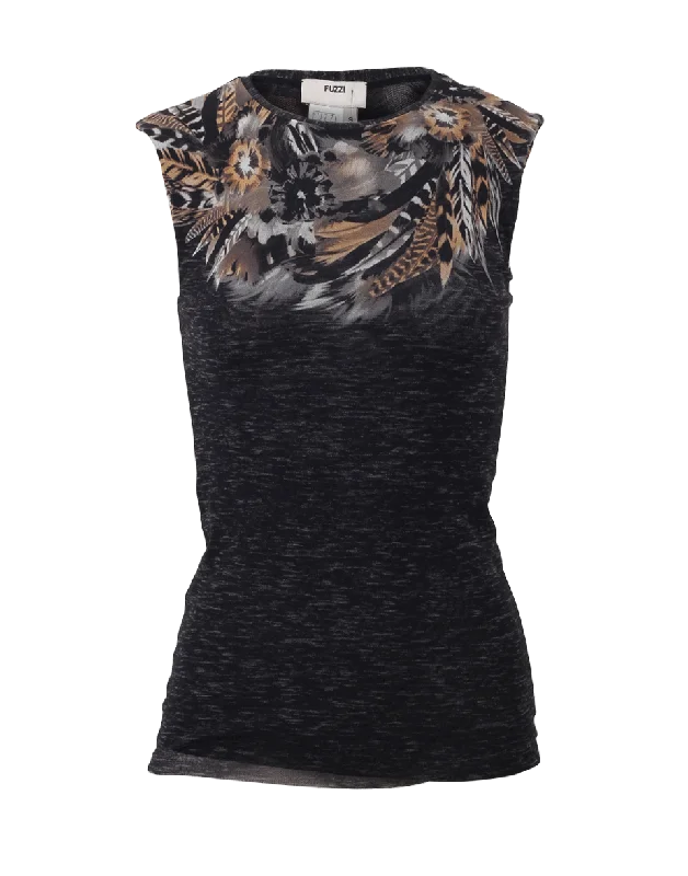 Navaho Print Tank vintage tank top