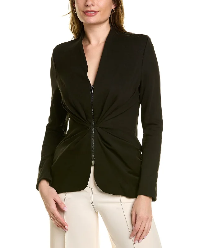 Donna Karan Starburst Jacket Fleece Fabric Down Fabric Feather Fabric