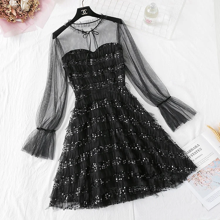 French first love little fragrant wind mesh fairy skirt  4306 midi skirt versatile