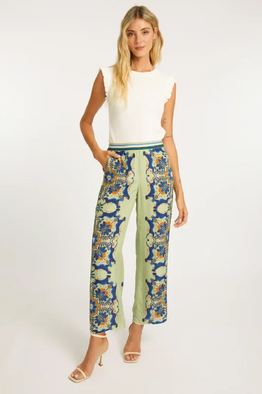 Max Pant Wildcat Tapestry Slim-Fit Khaki Pants