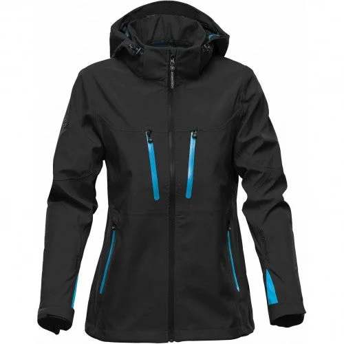 Stormtech Womens/Ladies Patrol Hooded Soft Shell Jacket Embroidered Jacket Appliqued Jacket Beaded Jacket