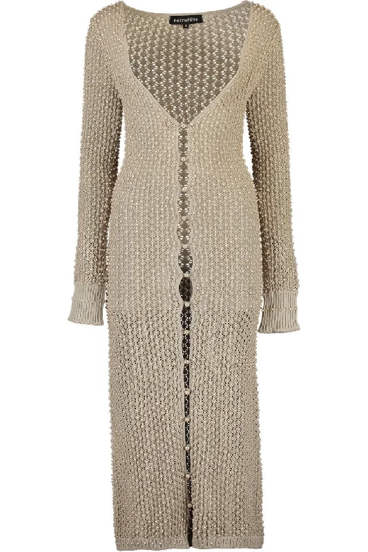 Haifa Cardigan Sequined Glittery Shiny