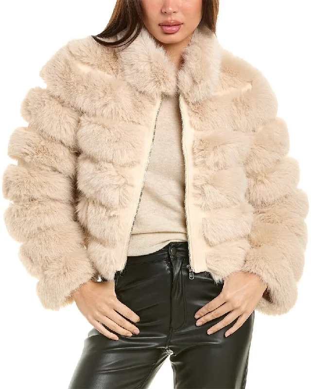 Stella + Lorenzo Cropped Jacket Notch Collar Jacket Peter Pan Collar Jacket Cowl Neck Jacket