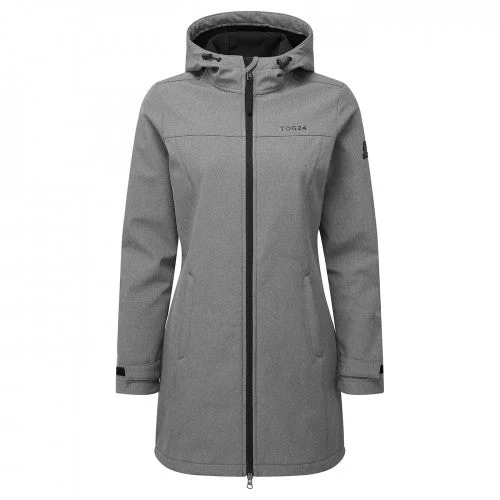 TOG24 Womens/Ladies Keld Long Length Soft Shell Jacket Ribbed Jacket Pleated Jacket Ruffled Jacket TOG24 Womens/Ladies Keld Long Length Soft Shell Jacket Ribbed Jacket Pleated Jacket Ruffled Jacket