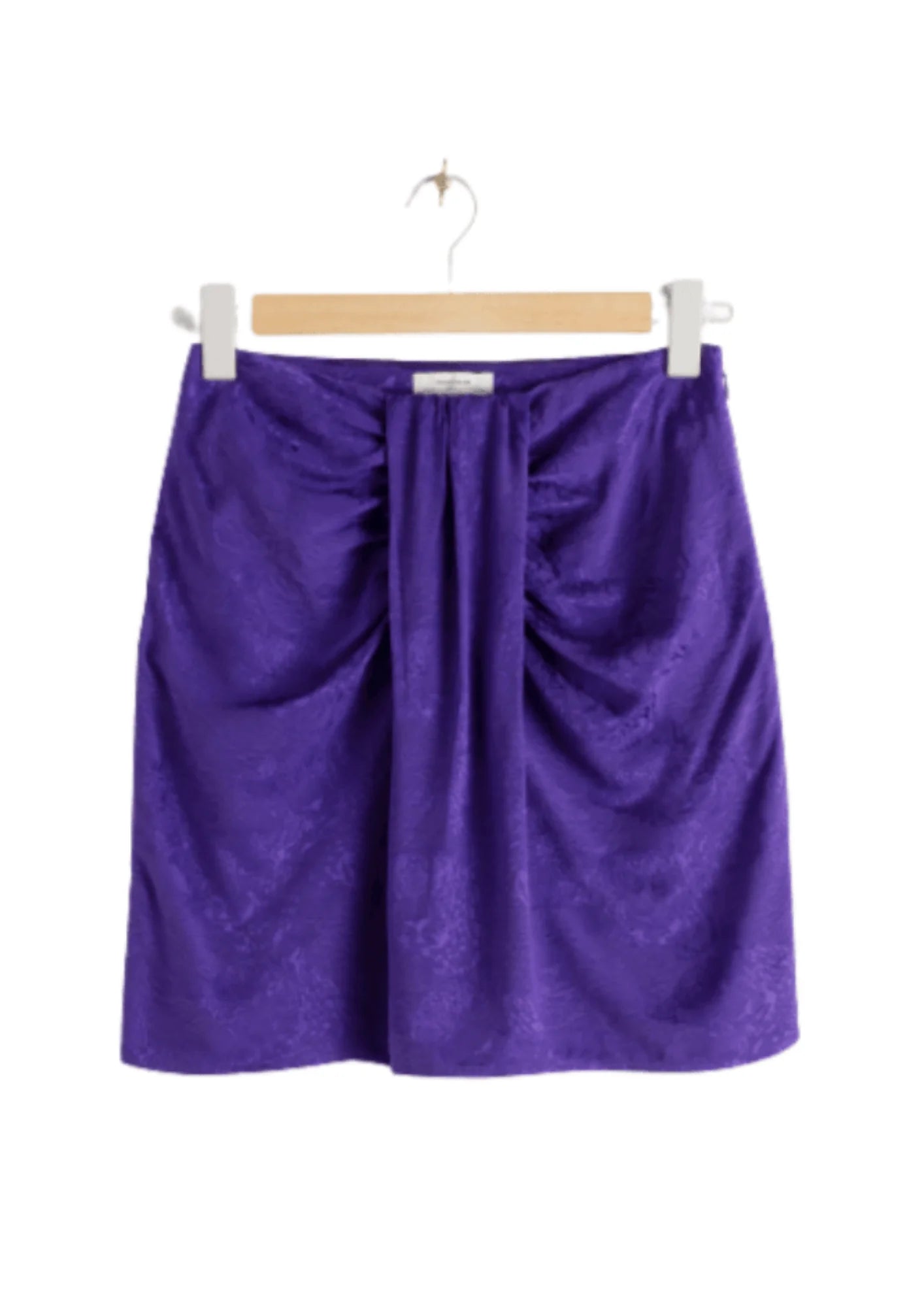 VIOLET MINI SKIRT WITH JACQUARD LEOPARD PRINT cashmere skirt plush