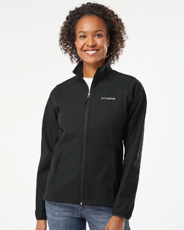 Custom Embroidery - Columbia - Women’s Kruser Ridge™ Softshell Jacket - 177191 Hooded Jacket Caped Jacket Shawl Collar Jacket
