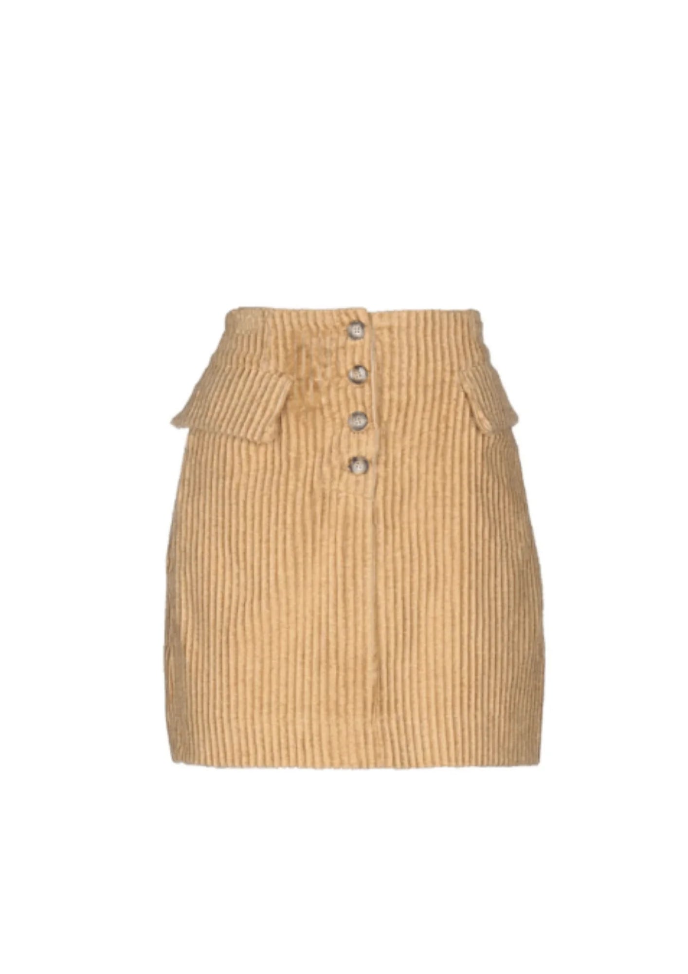 CAMEL CURDUROY MINI SKIRT denim skirt classic