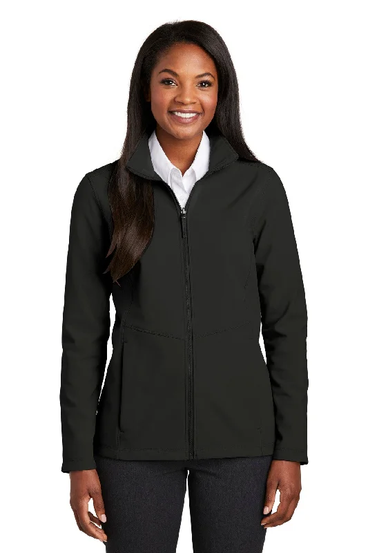 Custom Embroidered - Port Authority ® Women's Collective Soft Shell Jacket. L901 Faux Fur Jacket Real Fur Jacket Shearling Jacket