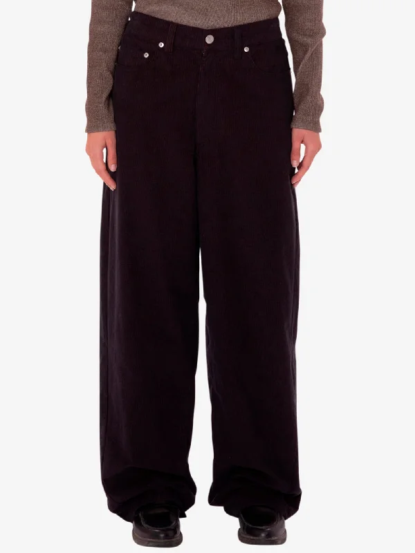 Leah Baggy 2 Tone Cord Pants Lightweight Jogger Pants