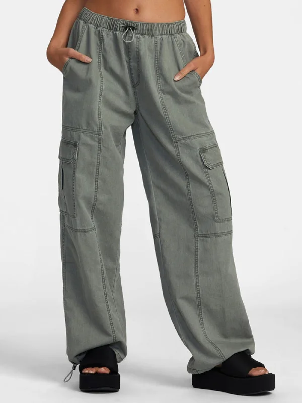 Stowaway Cargo Pants Relaxed Linen Pants
