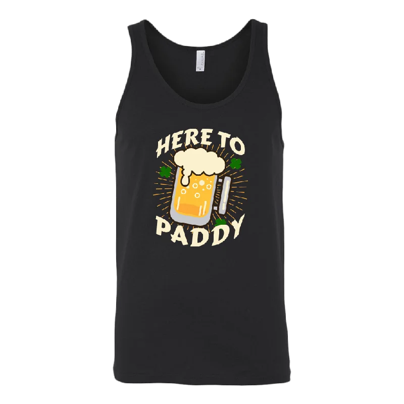 Here To Paddy St. Patrick's Day Tank Top pastel tank top