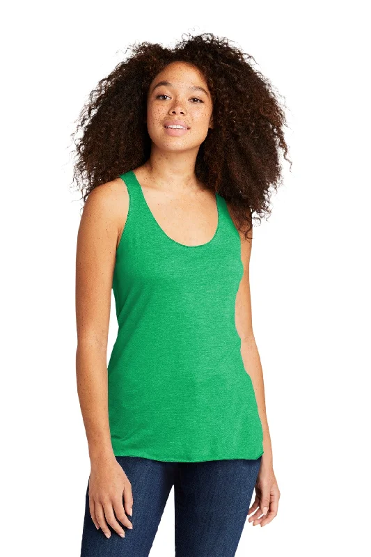 Next Level Apparel Women's Tri-Blend Racerback Tank metallic tank top