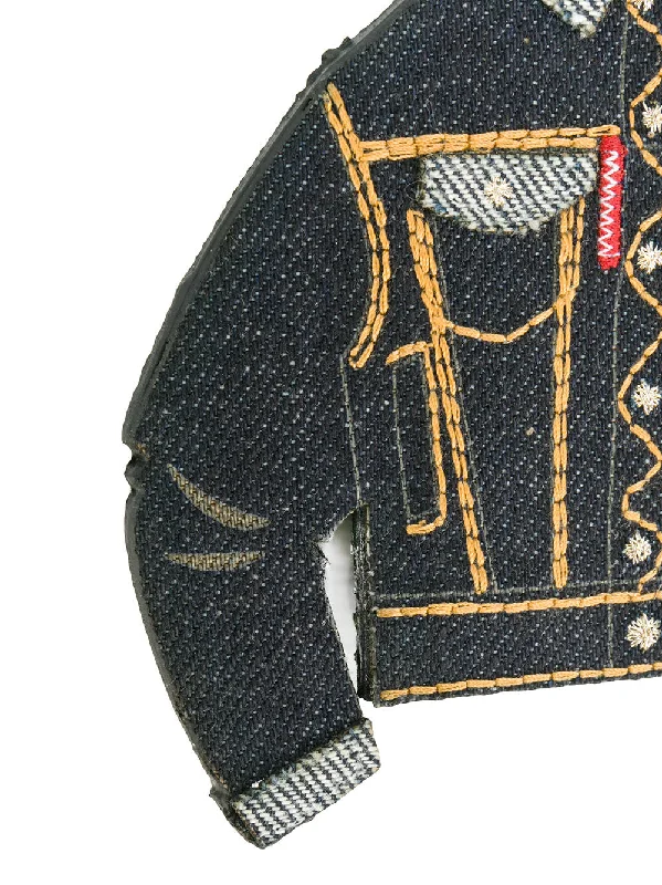 LLAVERO DENIM JACKET DSQUARED2 Jacket Blazer Coat