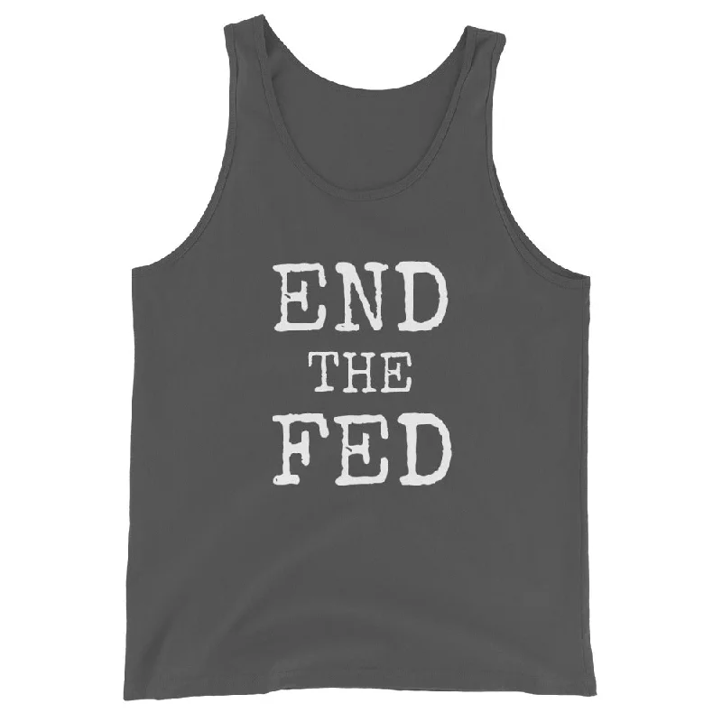 END THE FED Unisex Tank Top boho tank top