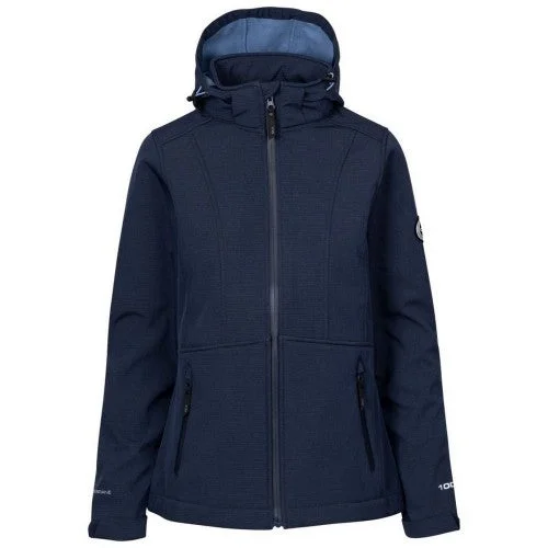 Trespass Womens/Ladies Christine DLX Soft Shell Jacket Faux Fur Jacket Real Fur Jacket Shearling Jacket